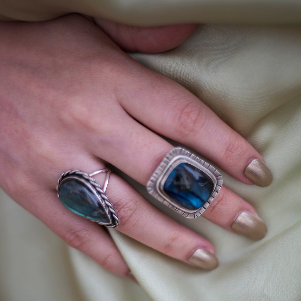 Labradorite ring #5