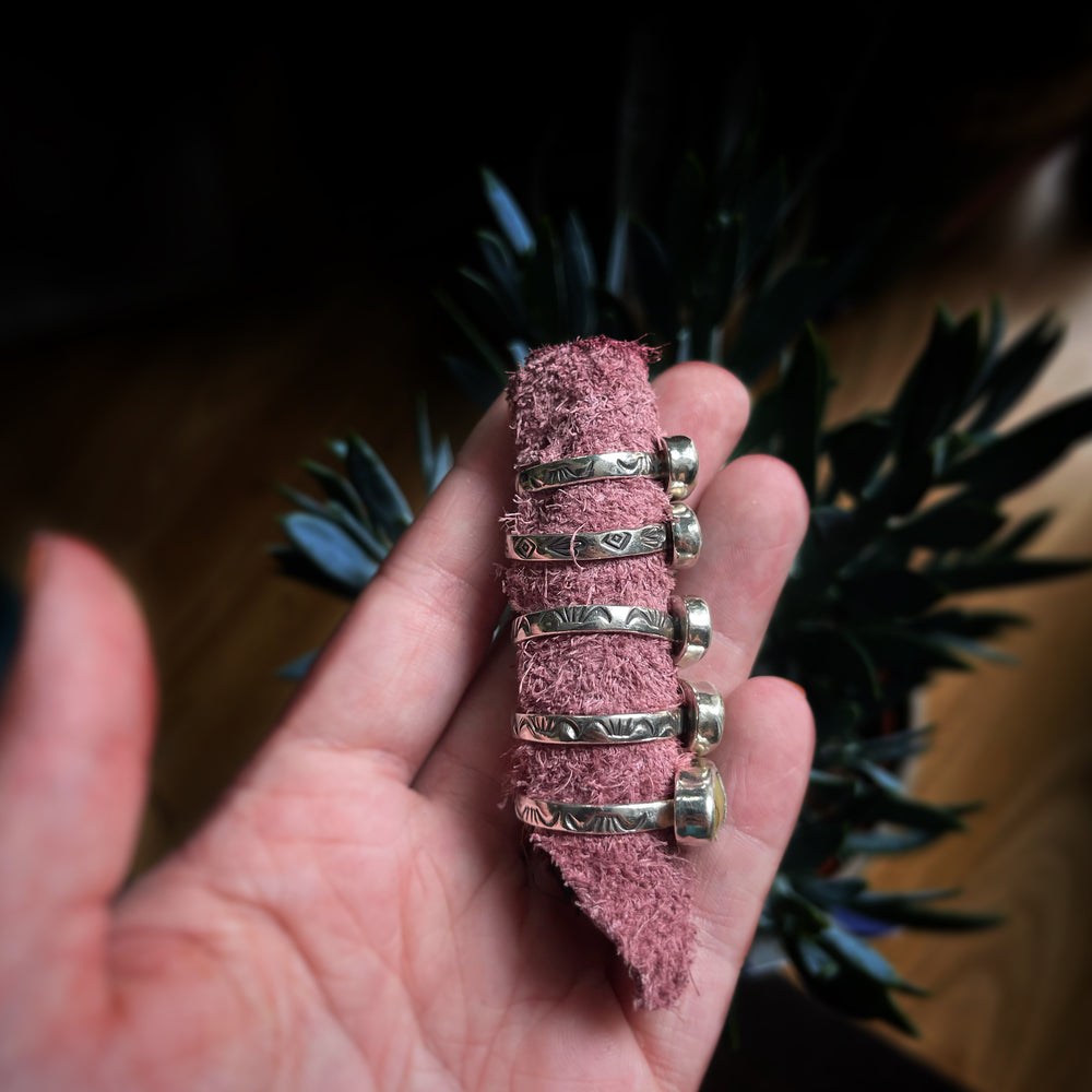 Horizon Turquoise Ring - Green American mined turquoise