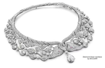 Bvlgari Diamond Swan necklace