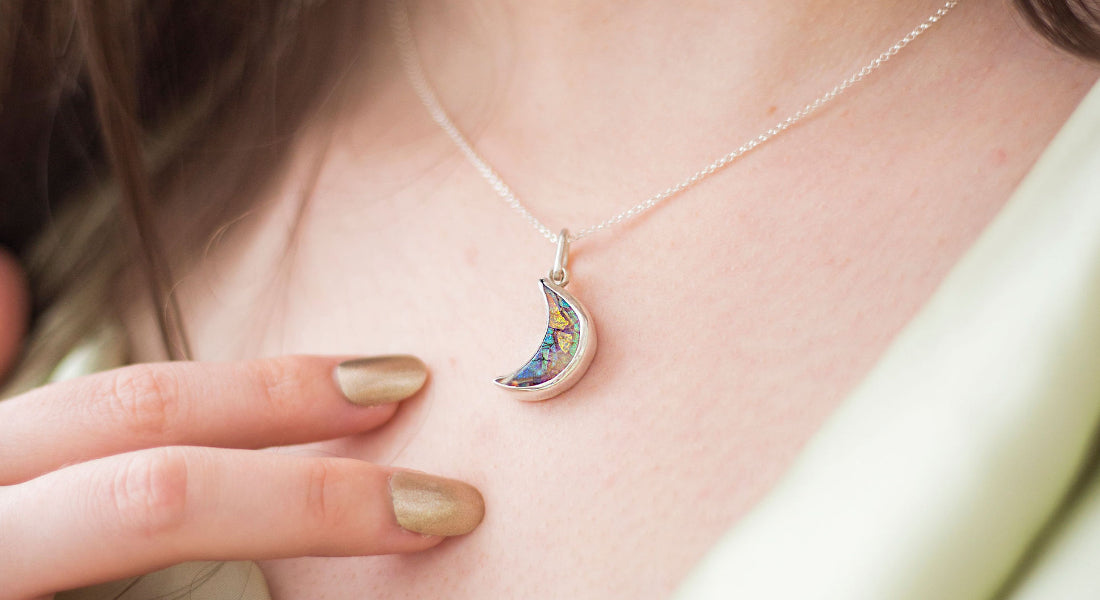 Necklace curation inspiration: Three silver necklaces, five ways!