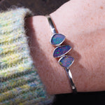3 opal cuff