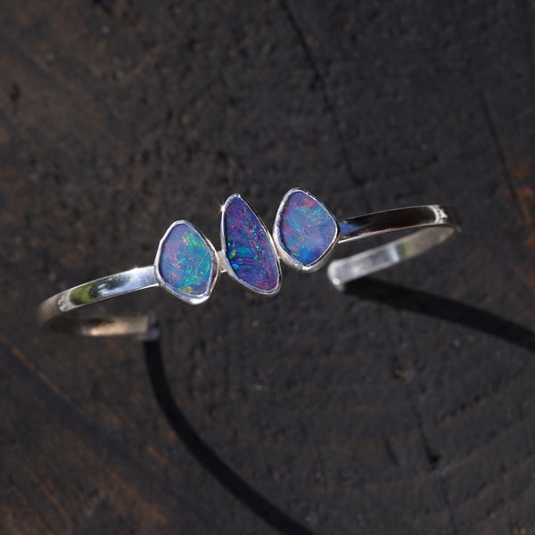 3 opal cuff