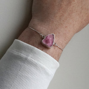 Pink cobalt calcite bracelet
