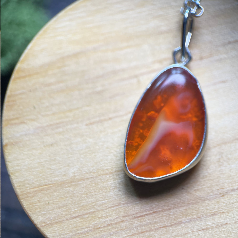 Orange - Cantera Opal GOTEL pendant