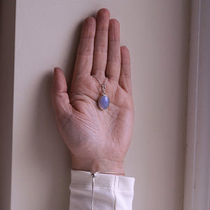 Lavender Chalcedony pendant