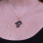Druid skull necklace