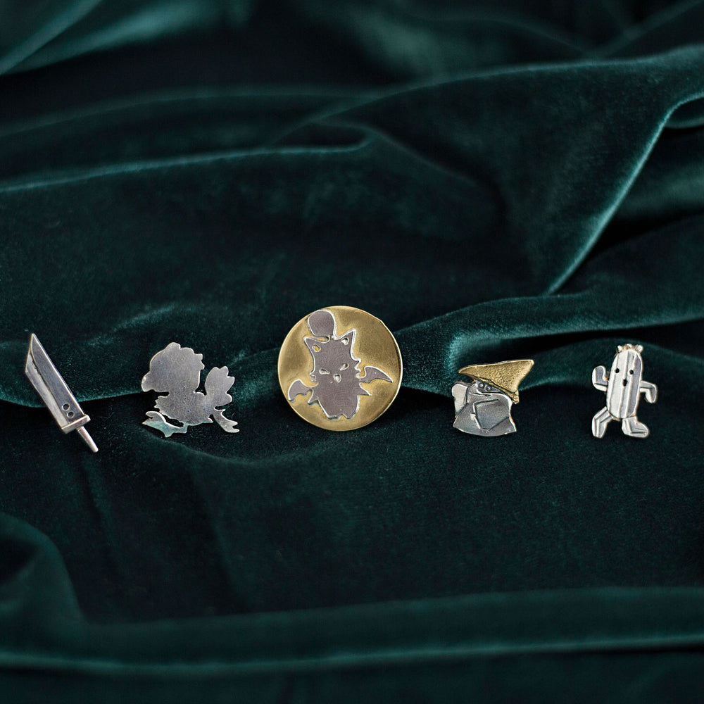 Limited edition: Final Fantasy series pin badges – The Elven Smith