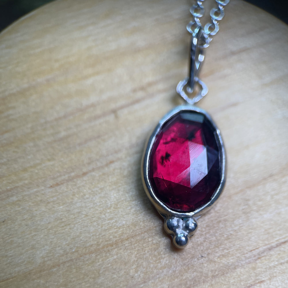 Red - Rhodolite Garnet GOTEL pendant