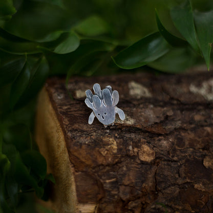 Gigantender Minion Pin – Sterling Silver Cactus Companion