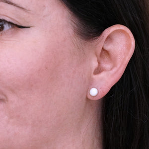 Lemon jasper studs