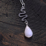 Leviathan moonstone pendant