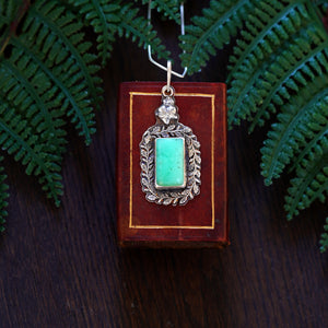 Lilith Chrysoprase necklace