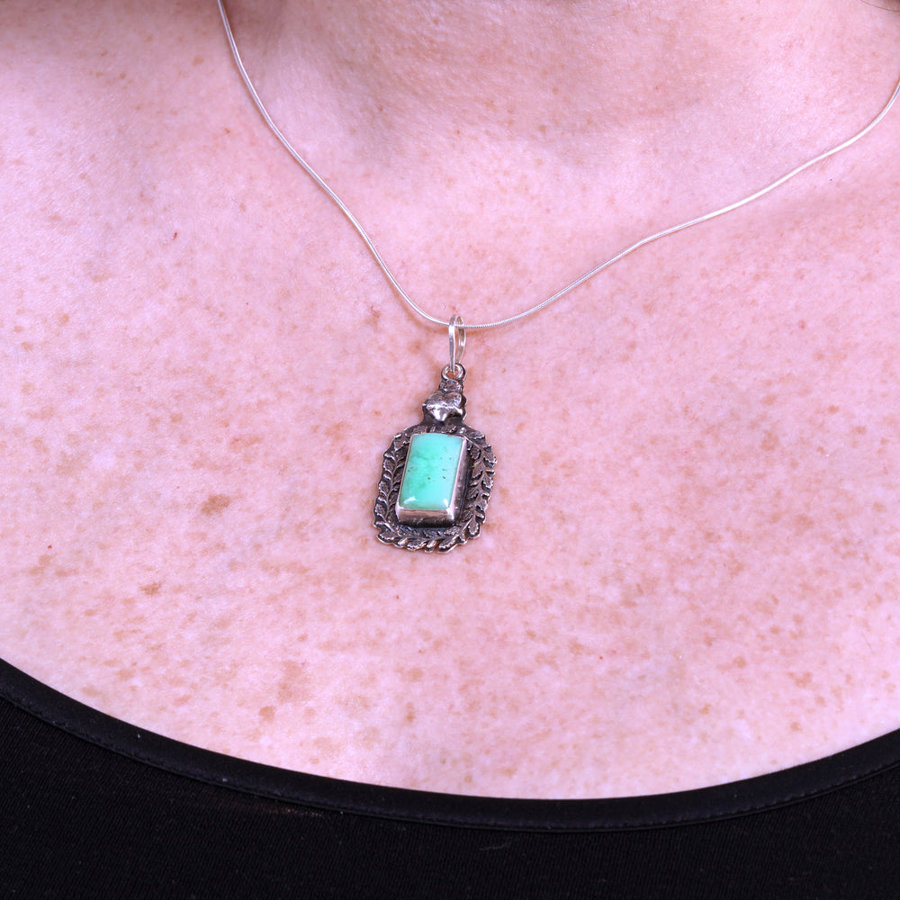 Lilith Chrysoprase necklace