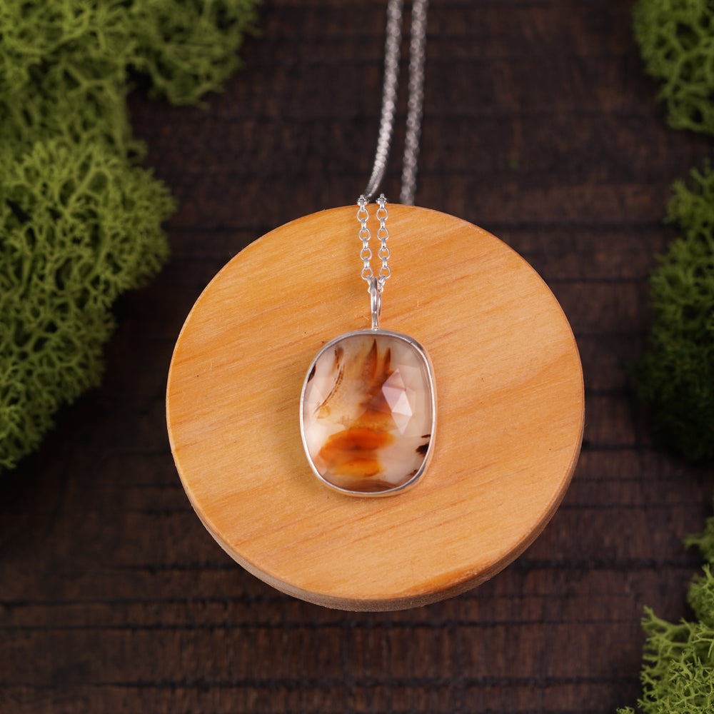 Yellow - Montana Agate GOTEL pendant