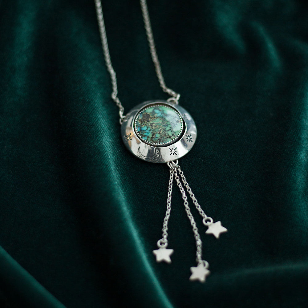 Turquoise Solar Amulet