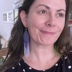 GOTEL Purple skies earrings