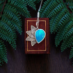 Sabrina Aurora opal necklace