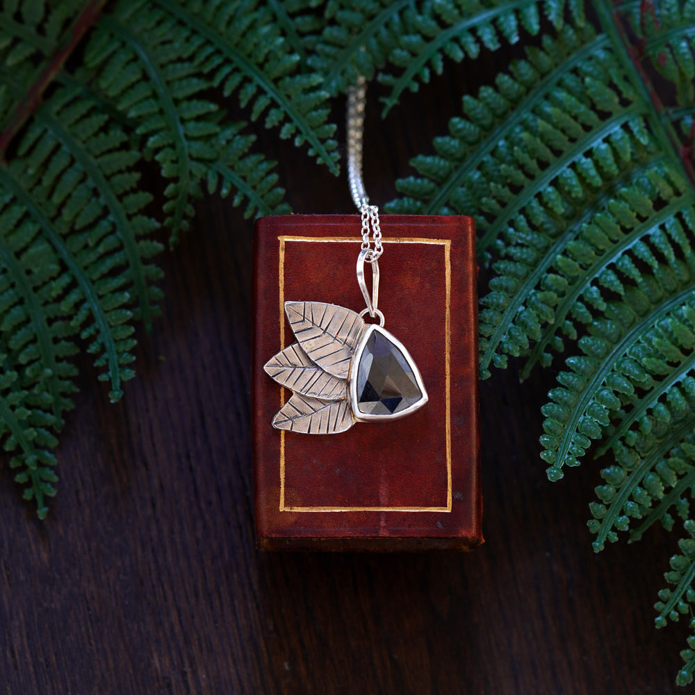 Sabrina hematite necklace