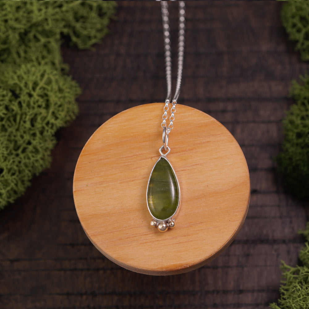 Green - Vesuvianite GOTEL pendant