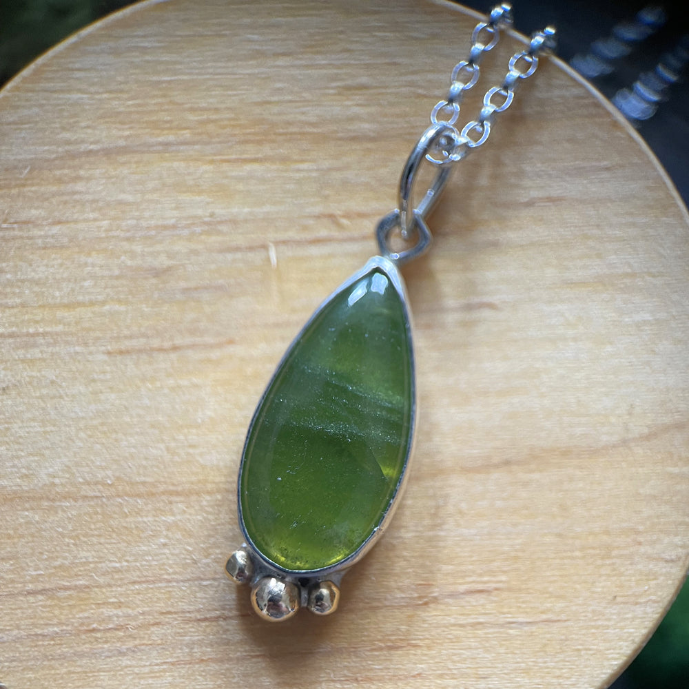 Green - Vesuvianite GOTEL pendant