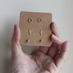 Gold fill earring set 1