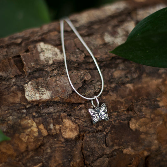 Sterling Silver Butterfly Necklace