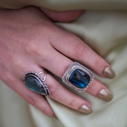 Labradorite ring #5