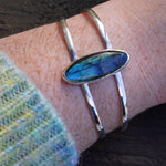 Labradorite cuff