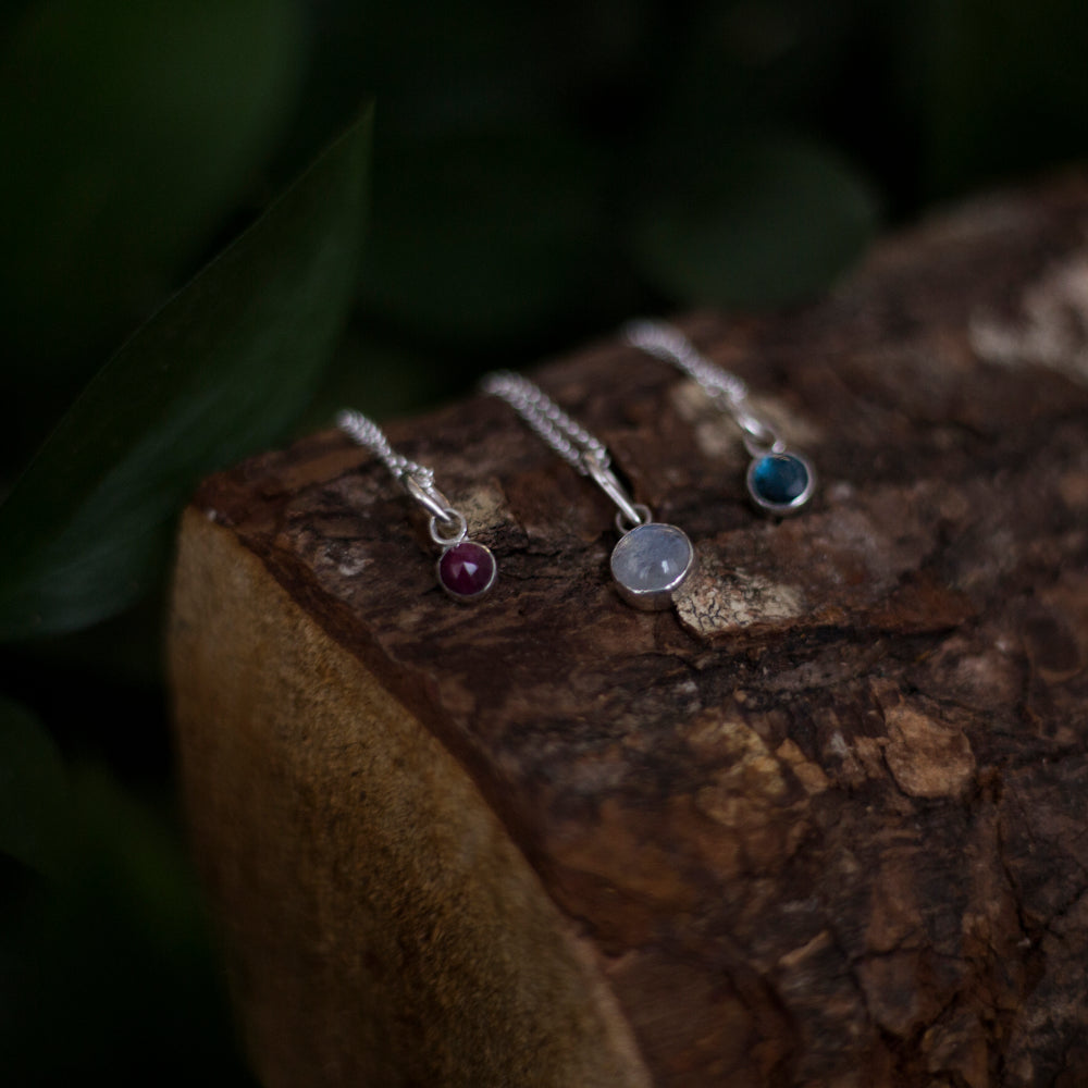 Little Light Necklace - Ruby