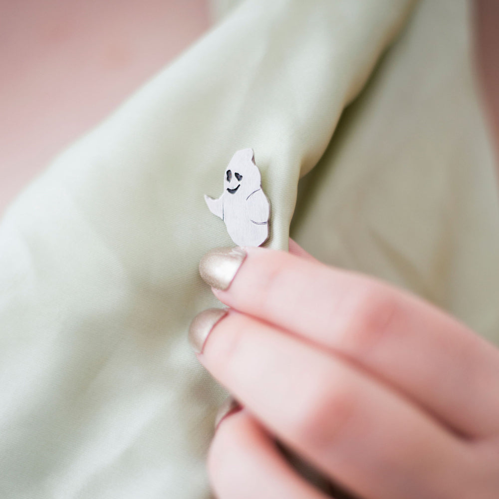 Sterling silver minion pins set