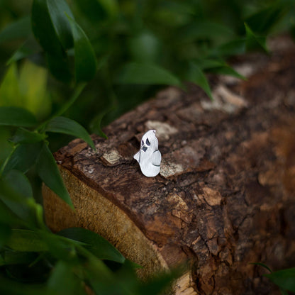 Little Yin Minion Pin – Sterling Silver Ghost Companion