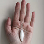 Mother of Pearl marquise pendant