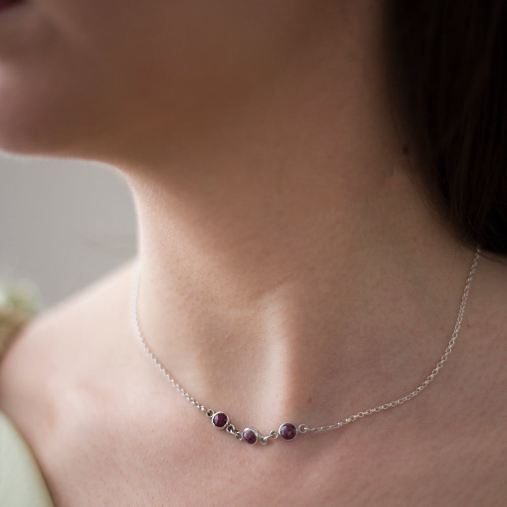 Ruby Dawn Necklace