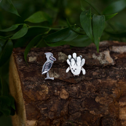 Gigantender Minion Pin – Sterling Silver Cactus Companion