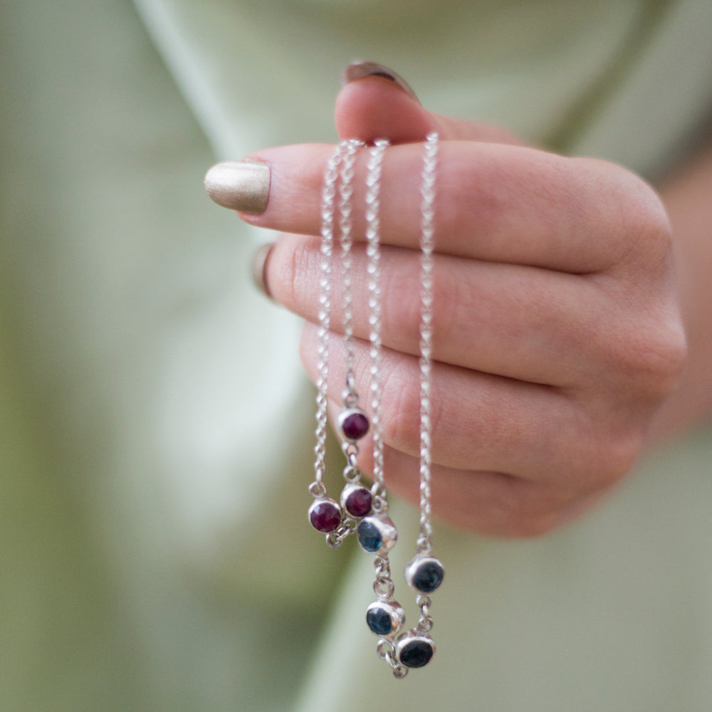 Midnight Dusk Strand Necklace