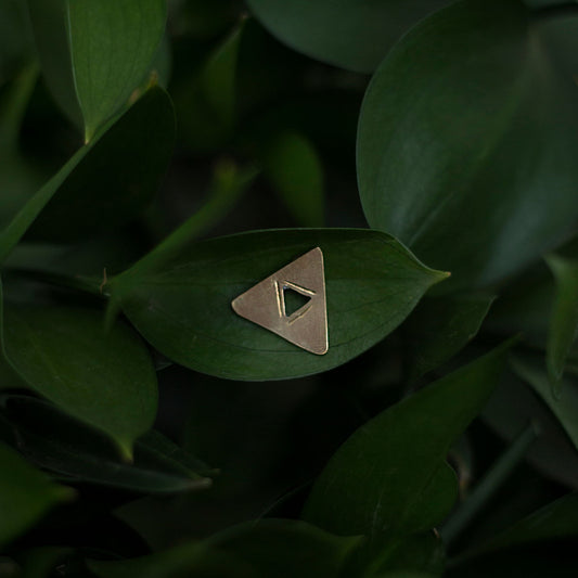 Zelda Triforce pin badge
