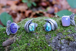 Sterling opal ring #5
