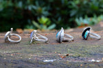 Sterling opal ring #5