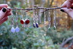 Brass chandelier earrings #2