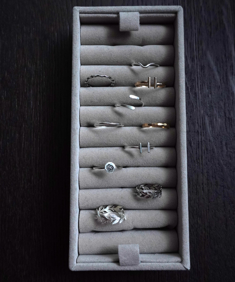 14k Gold fill mirror ring
