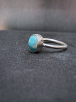 Blue Diamond Turquoise Ring #1