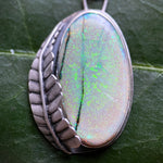 Sterling opal pendant #3