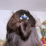 Gold Hills Turquoise hair fork