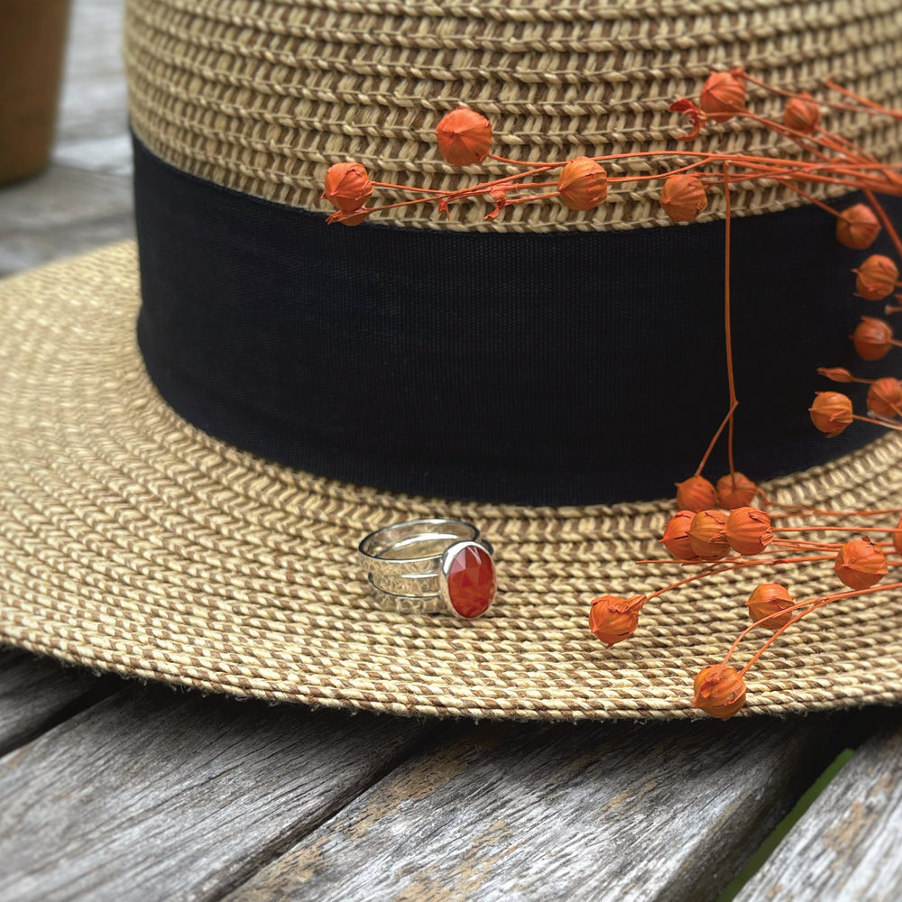 Carnelian 3 ring stacker set