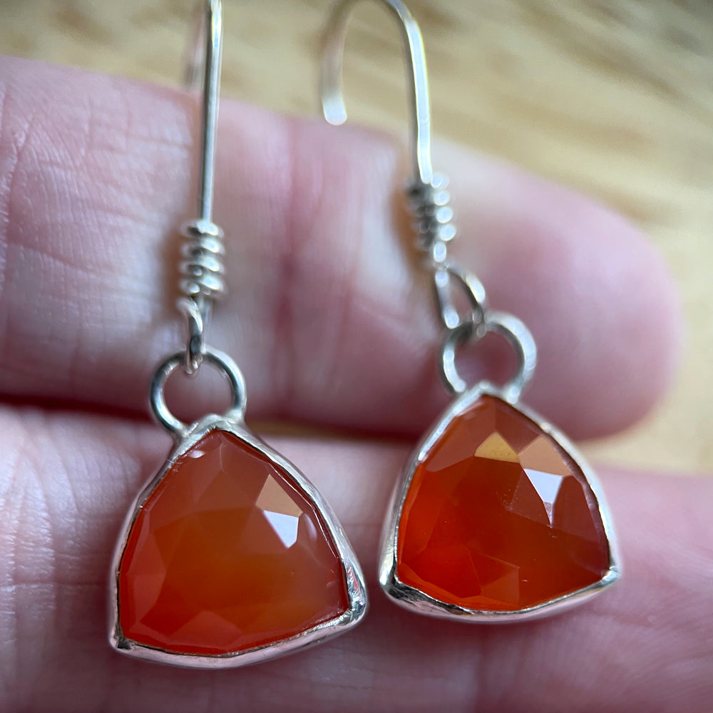 Classic trillion drop earrings #2