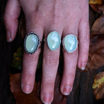 Green Chalcedony Ring #2