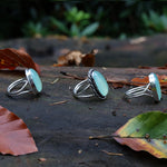 Green Chalcedony Ring #2