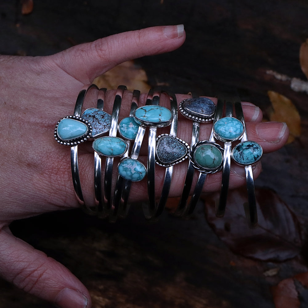 Classic turquoise stacking cuff #3
