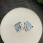 Coober Pedy opal open ring size 8.5