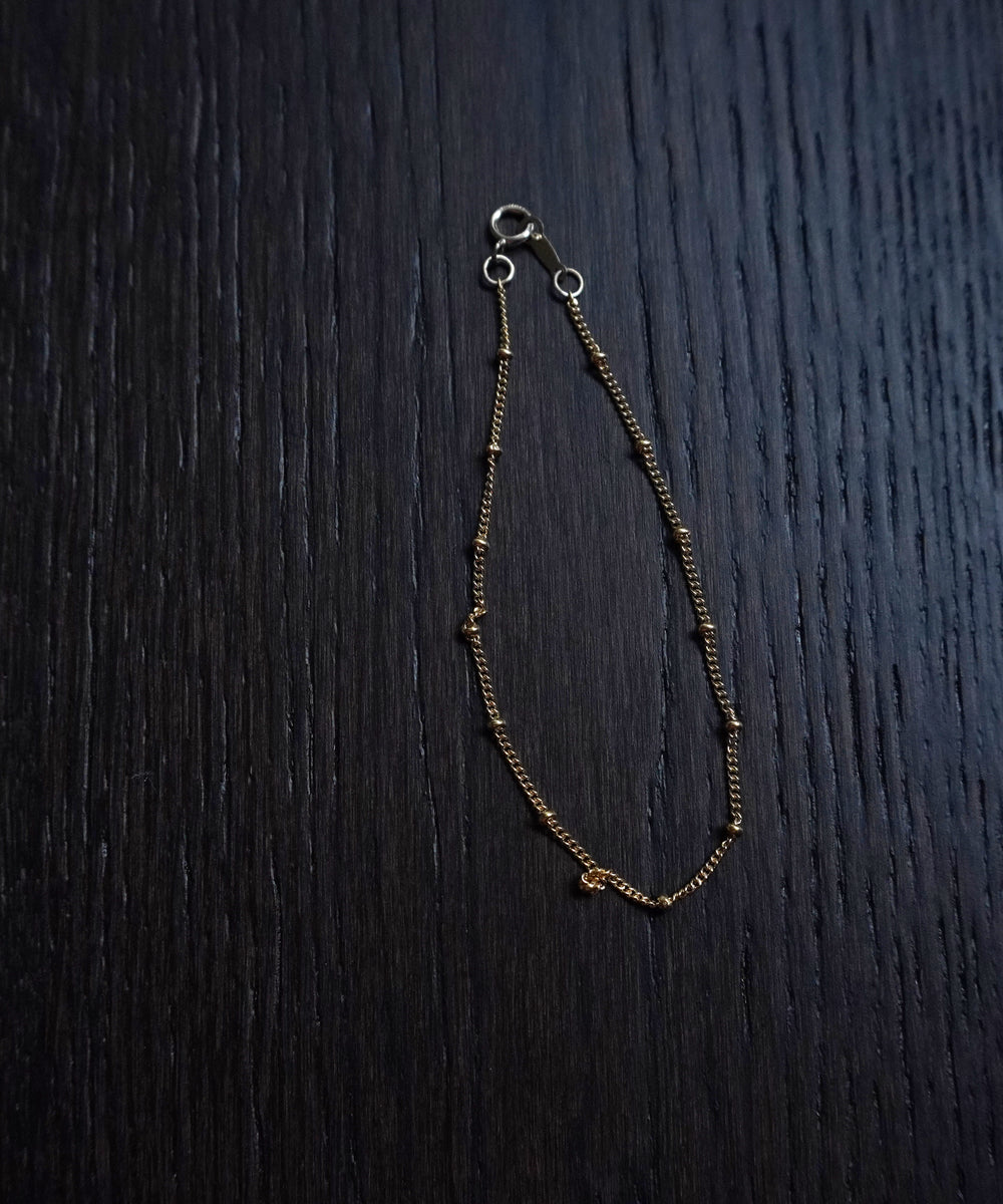 14k Gold fill satellite chain bracelet